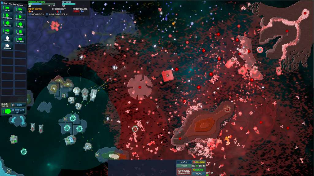 Particle Fleet: Emergence Steam CD Key