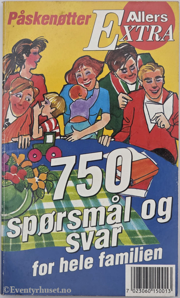 750 spørsmål og svar for hele familien. Pocketbok.