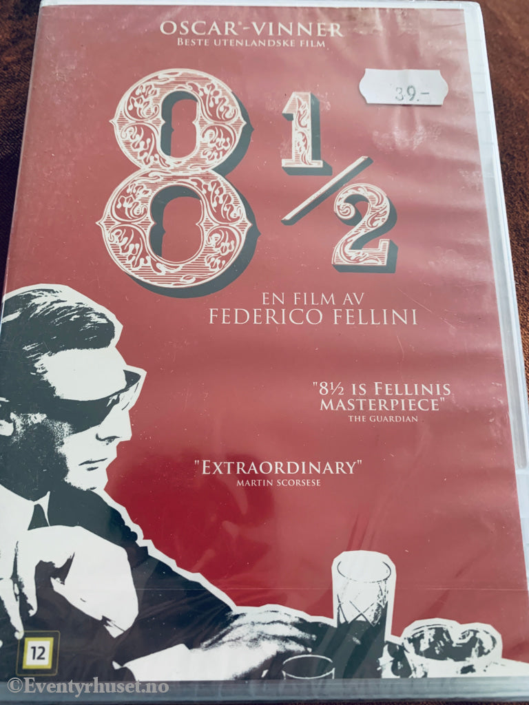 8½. DVD. Ny i plast!