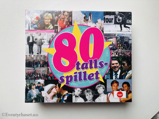 80-tallsspillet Brettspill. Ny i plast!
