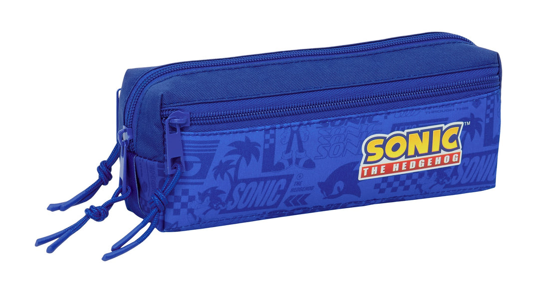SONIC - Tripple Rectangular Pencil Case
