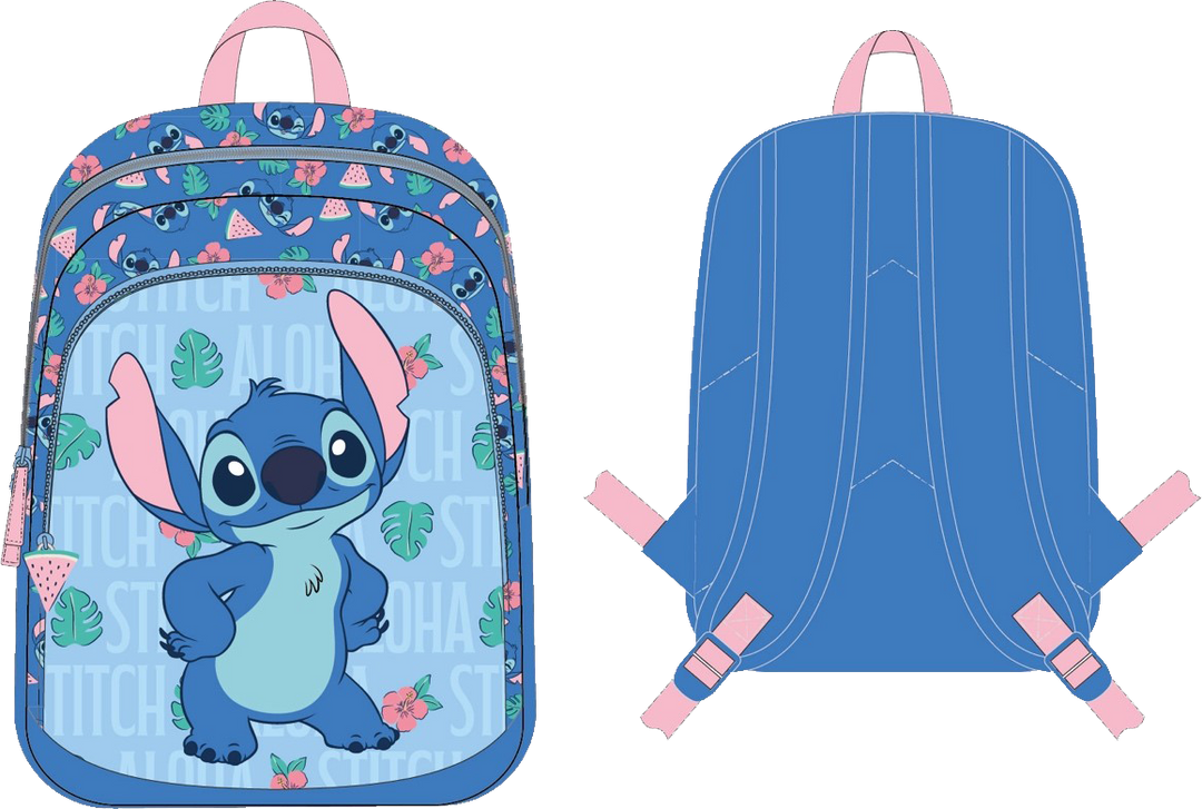 STITCH - Watermelon - 2 Compartiments BackPack '38x28x16cm'