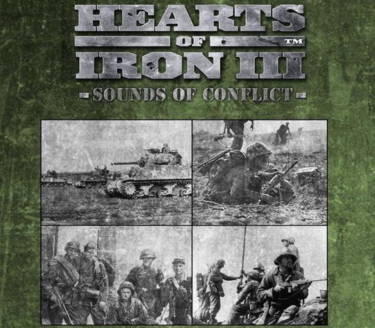 Hearts of Iron III - Sounds of Conflict DLC Steam CD Key