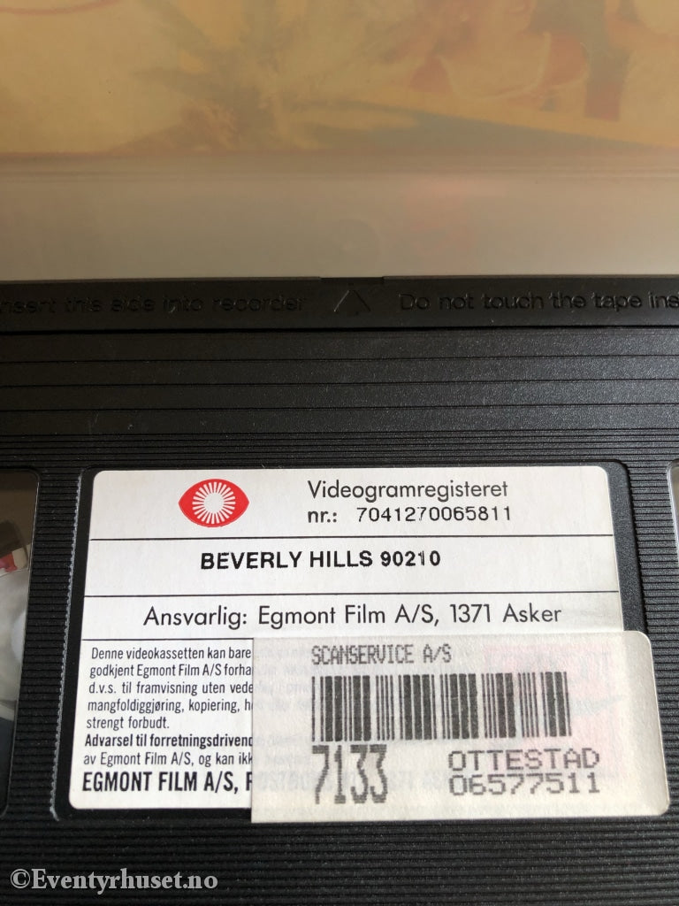 90210 Beverly Hills - Slik Det Hele Begynte. 1990. Vhs. Vhs
