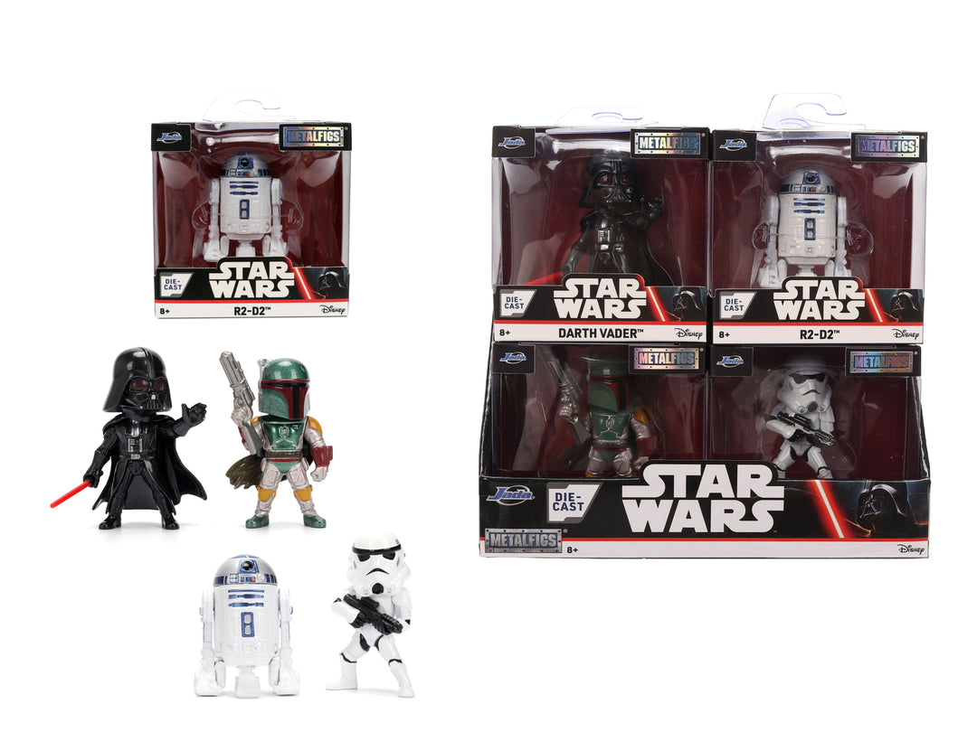 STAR WARS - Display of 2,5" Figures - 4 Modèles - 12pc - Wave 1