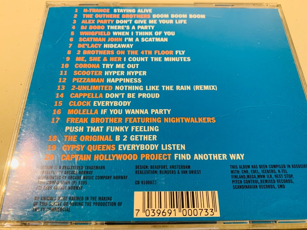 Various Artists – Mega Dance. 1995. CD.