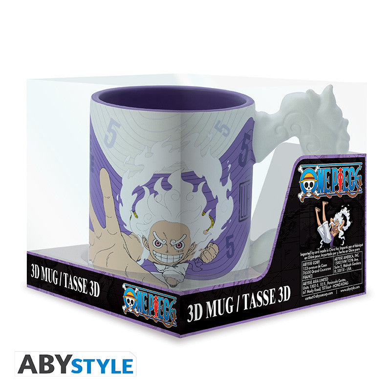 ONE PIECE - Luffy Gear 5th - Mug with 3D handle 460ml