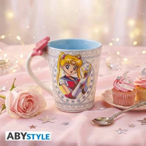 SAILOR MOON - Sailor Moon & Luna - Mug with 3D handle 250ml