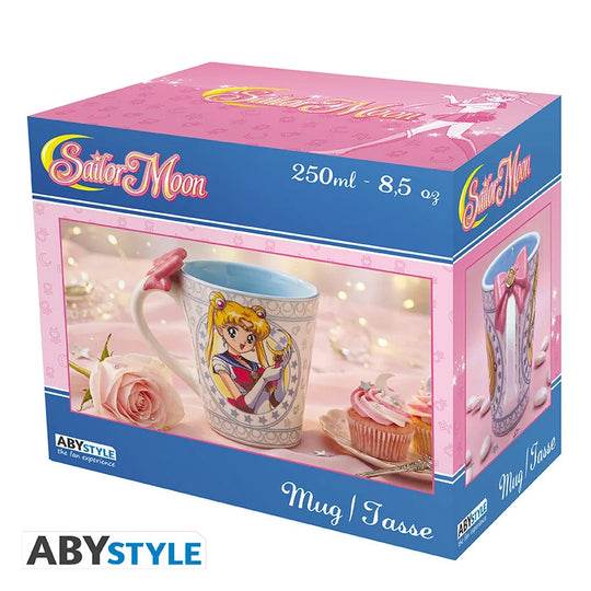 SAILOR MOON - Sailor Moon & Luna - Mug with 3D handle 250ml