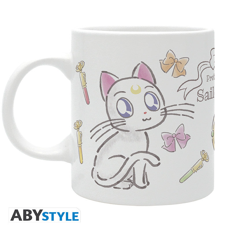 SAILOR MOON - Mug 320ml - Luna & Artemis Chibi