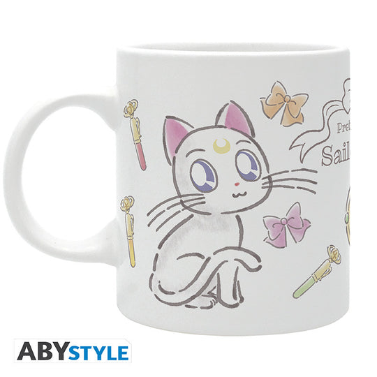 SAILOR MOON - Mug 320ml - Luna & Artemis Chibi