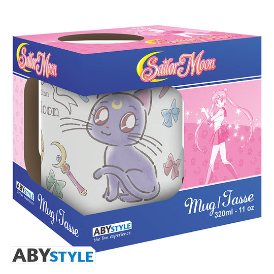 SAILOR MOON - Mug 320ml - Luna & Artemis Chibi