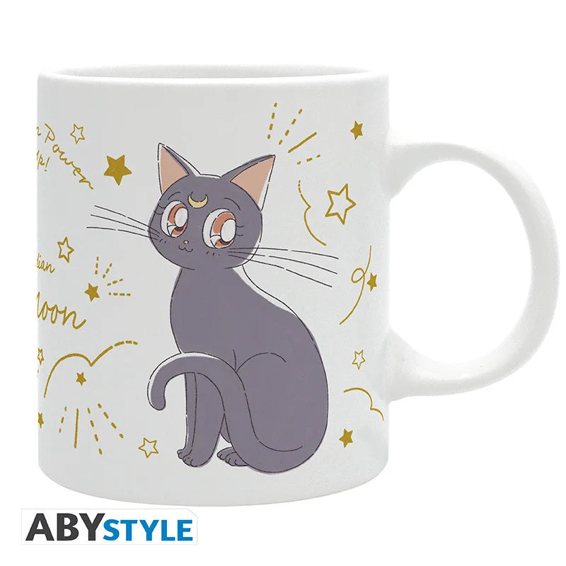 SAILOR MOON - Mug 320ml - Luna & Artemis Cats