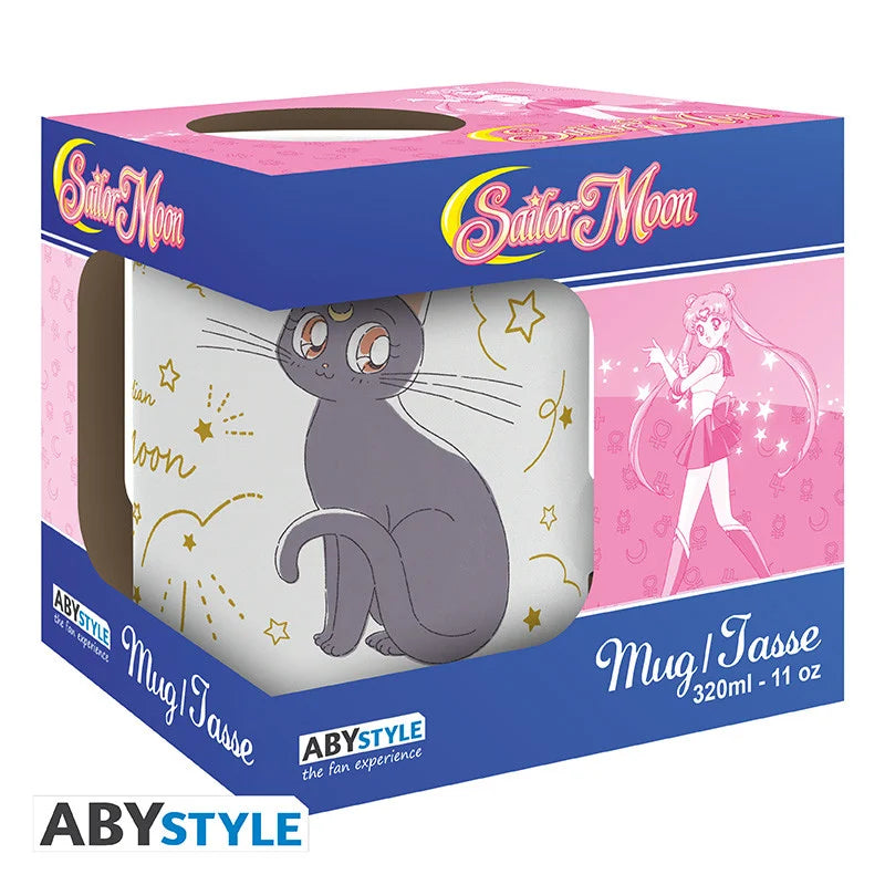 SAILOR MOON - Mug 320ml - Luna & Artemis Cats