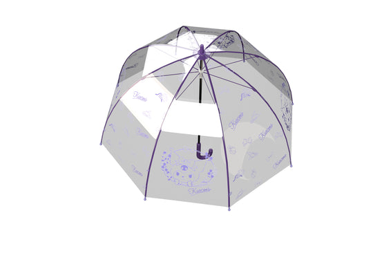 KUROMI - Manual Transparent Bubble Umbrella 57 cm