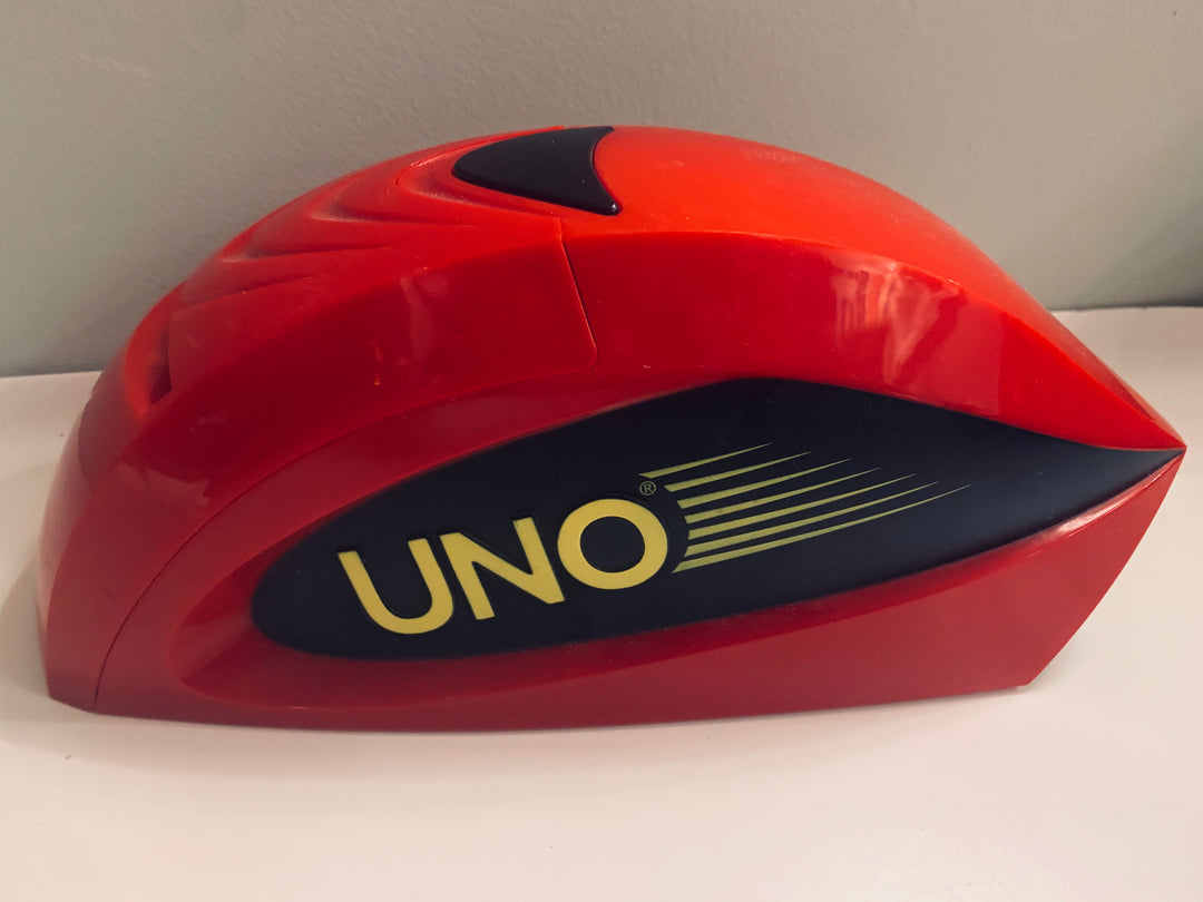 Elektronisk UNO oppbevaringsboks og utdeler av kort