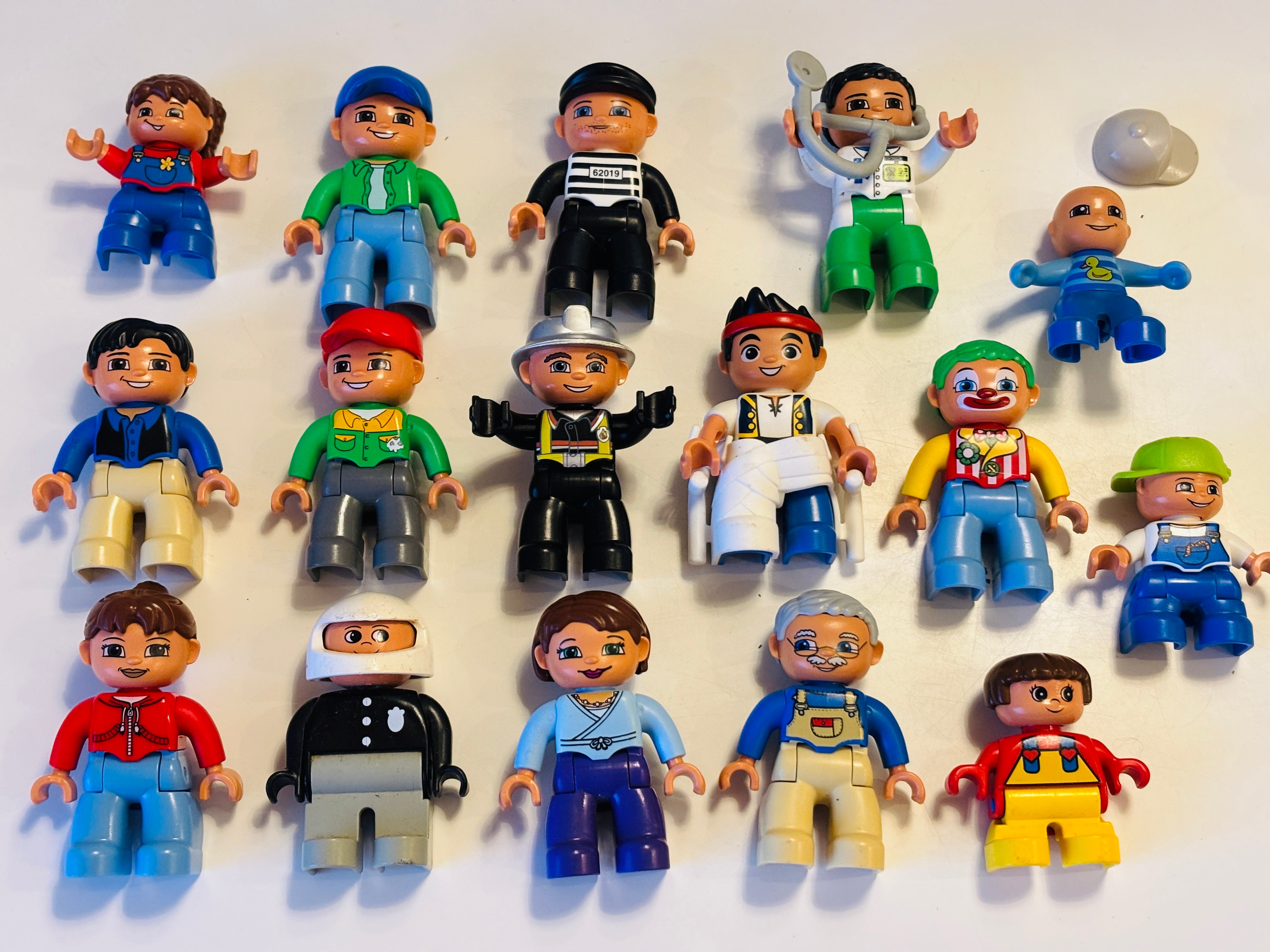 LEGO Duplo Figurer, sett med 15 stk
