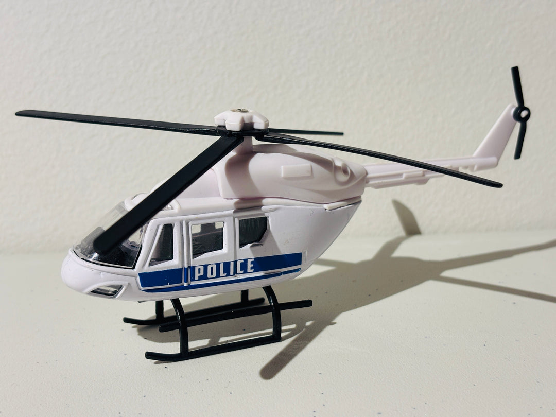 Politihelikopter leketøysmodell