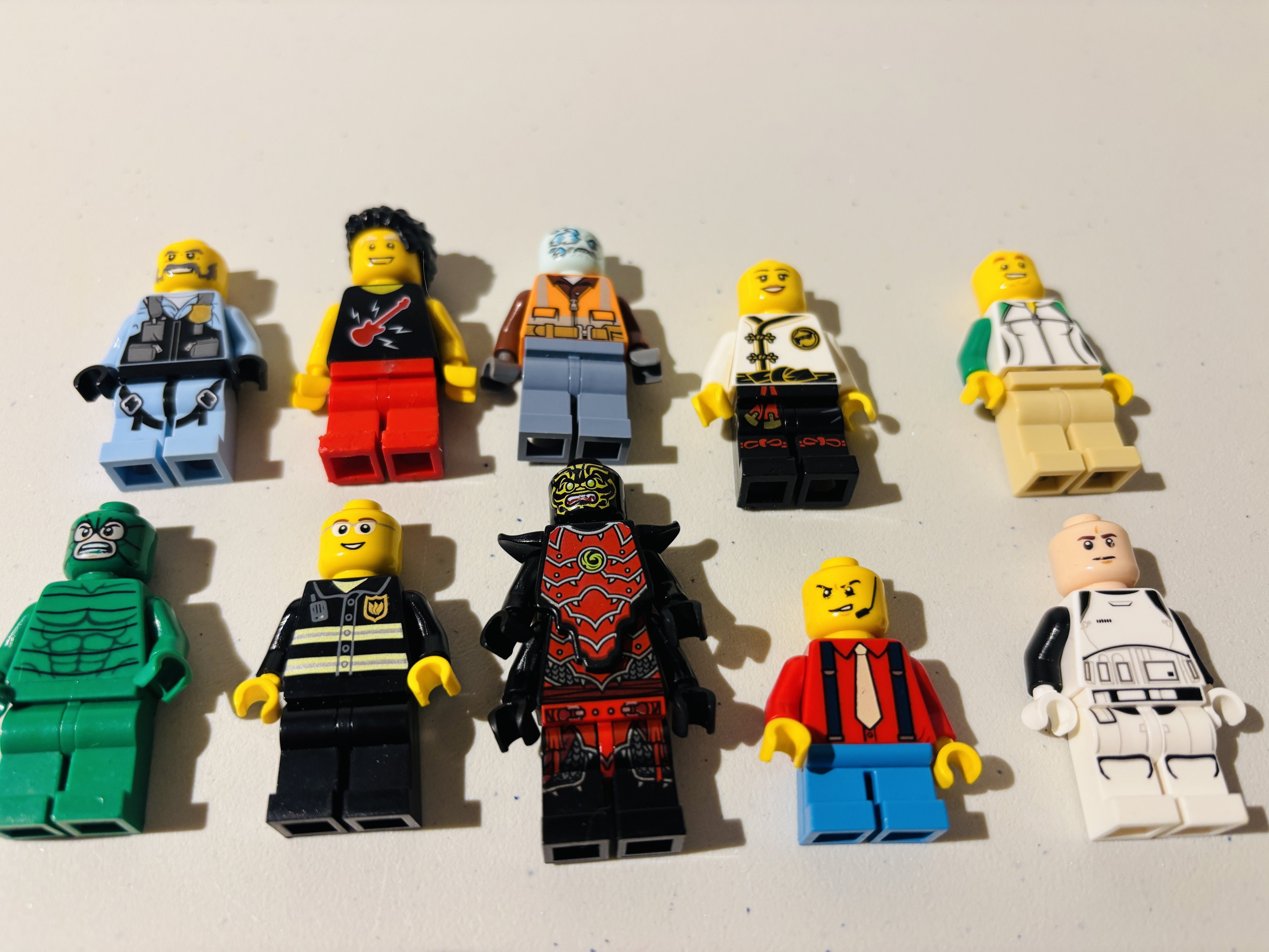 LEGO minifigurer – 10 stk (City/Action m.m.)