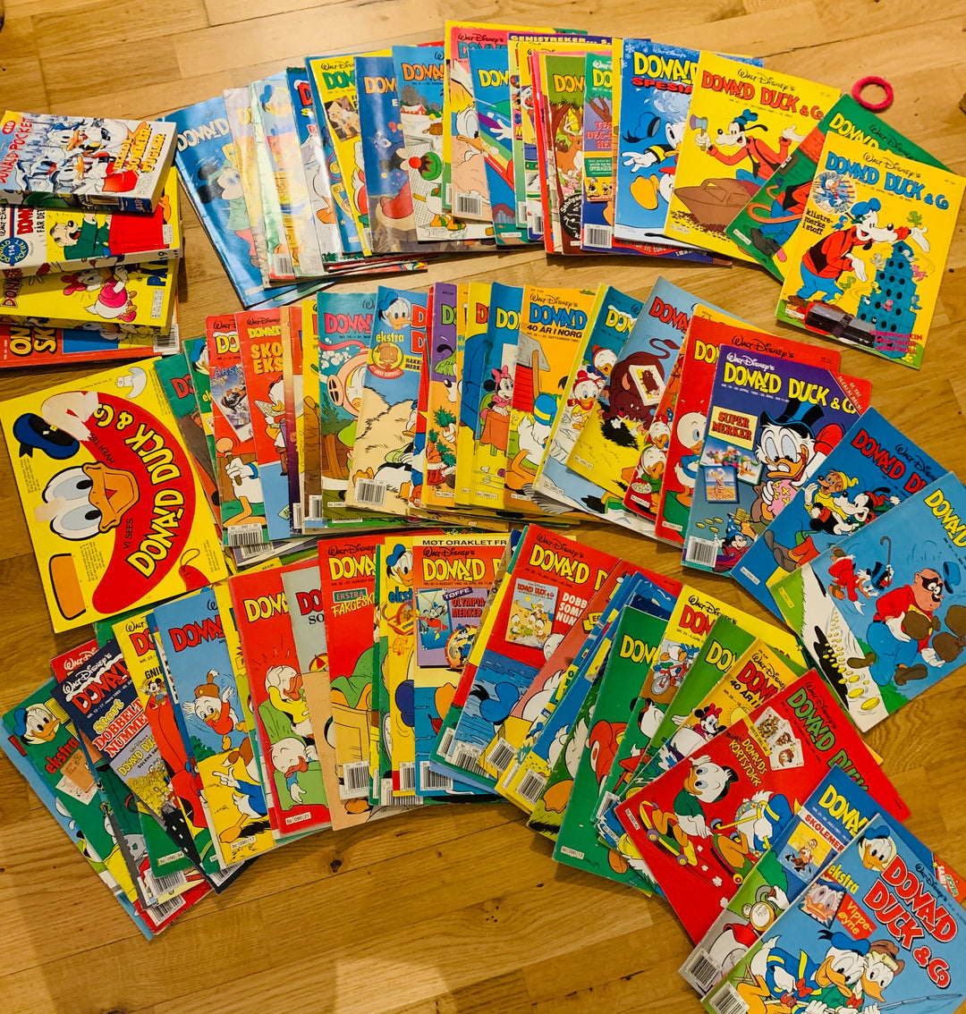 Donald Duck & Co tegneserieblad samling