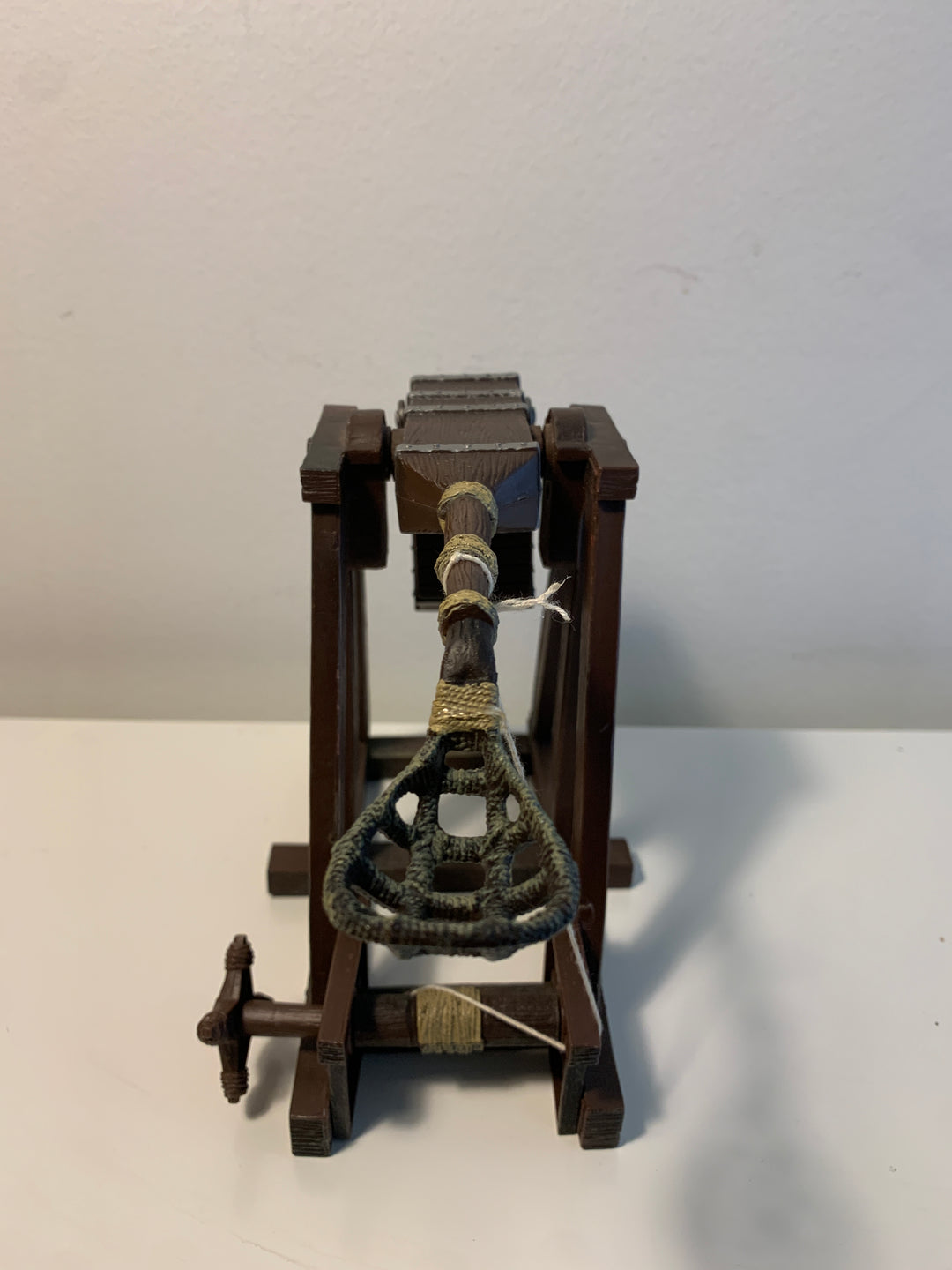 Mini trebuchet katapult modell