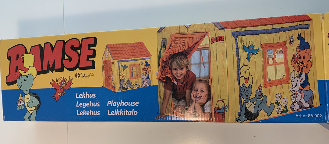 Bamse Lekehus / Playhouse (i eske)