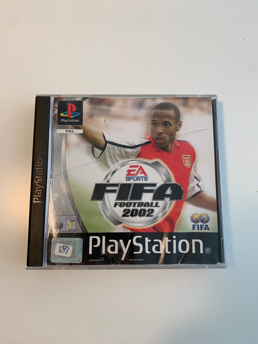 NB: Kun cover og manual - FIFA Football 2002 (PlayStation)