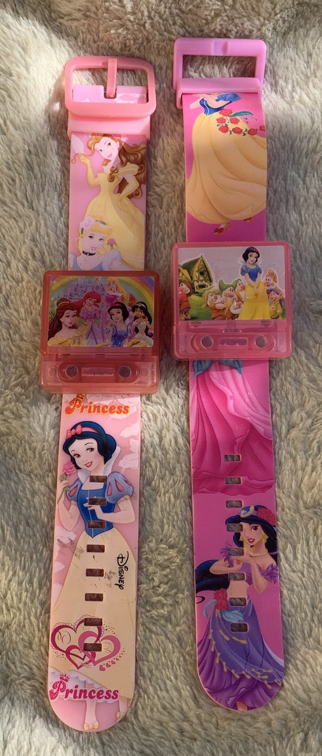 Disney Princess Prosjektørklokker (2 stk)