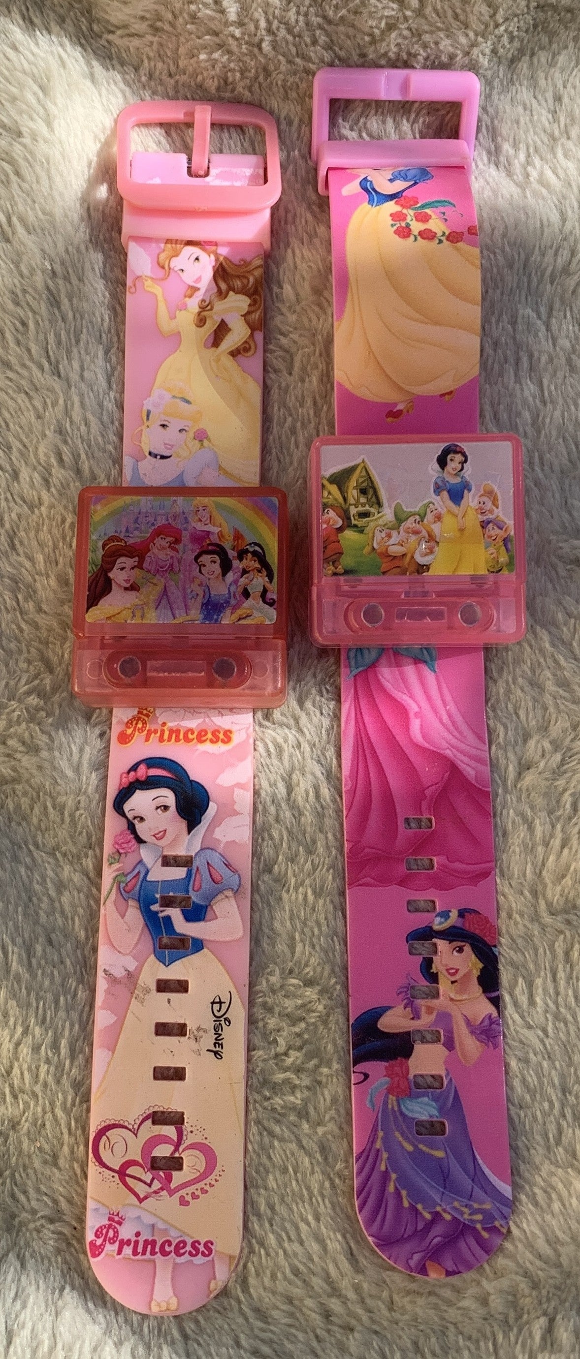 Disney Princess Prosjektørklokker (2 stk)