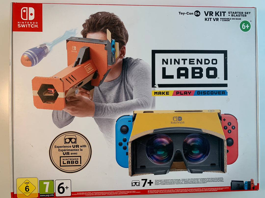 Nintendo Labo VR Kit Starter Set + Blaster
