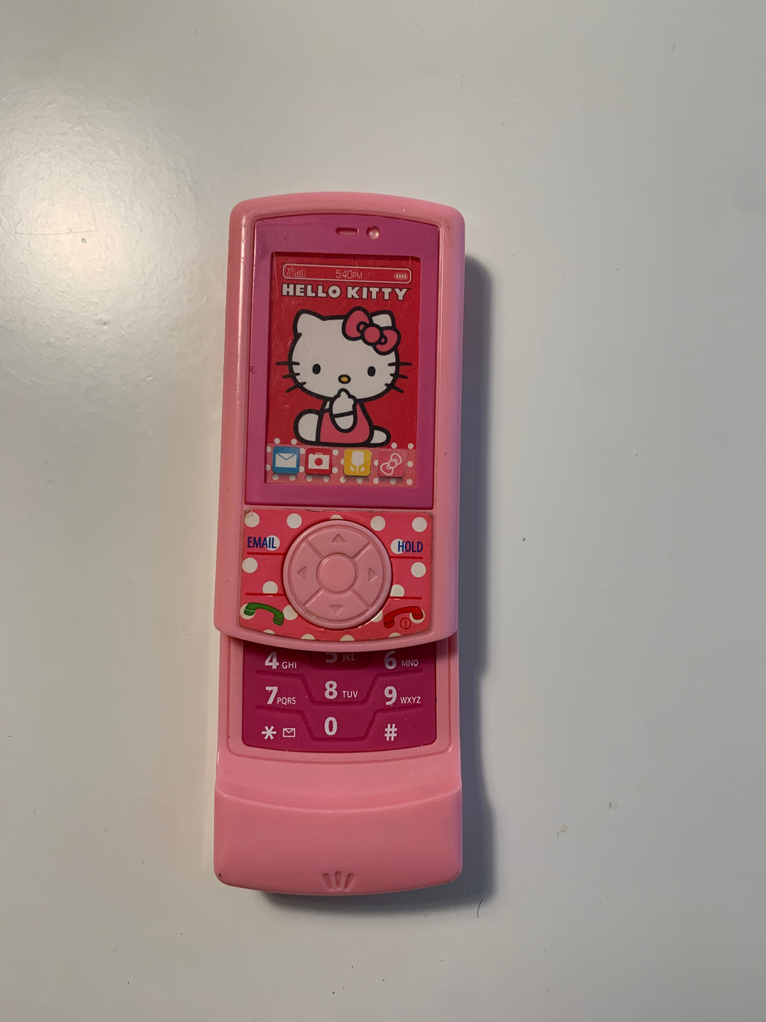 Hello Kitty lekemobil (slide-telefon)