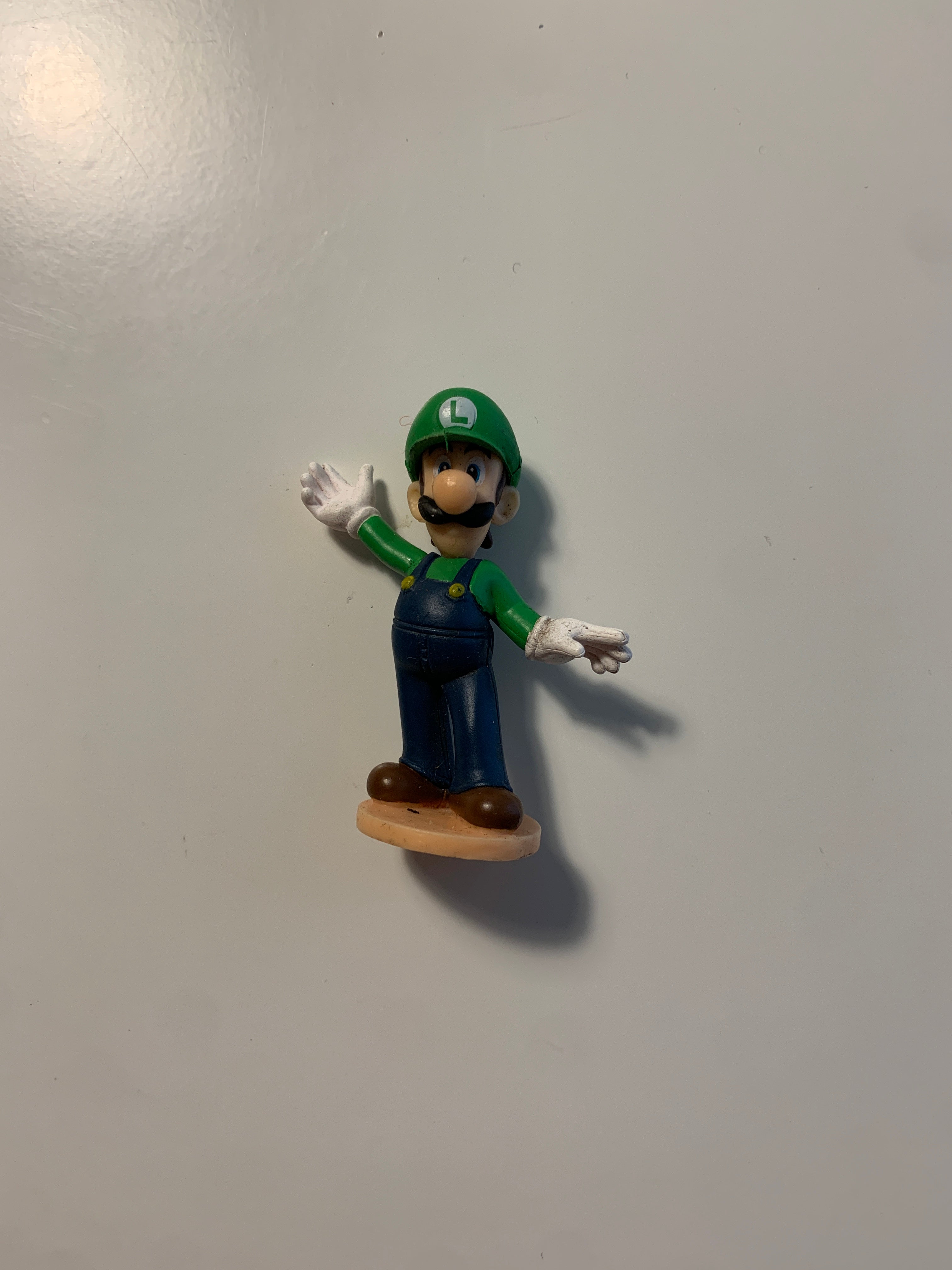 Luigi plastfigur (Super Mario)
