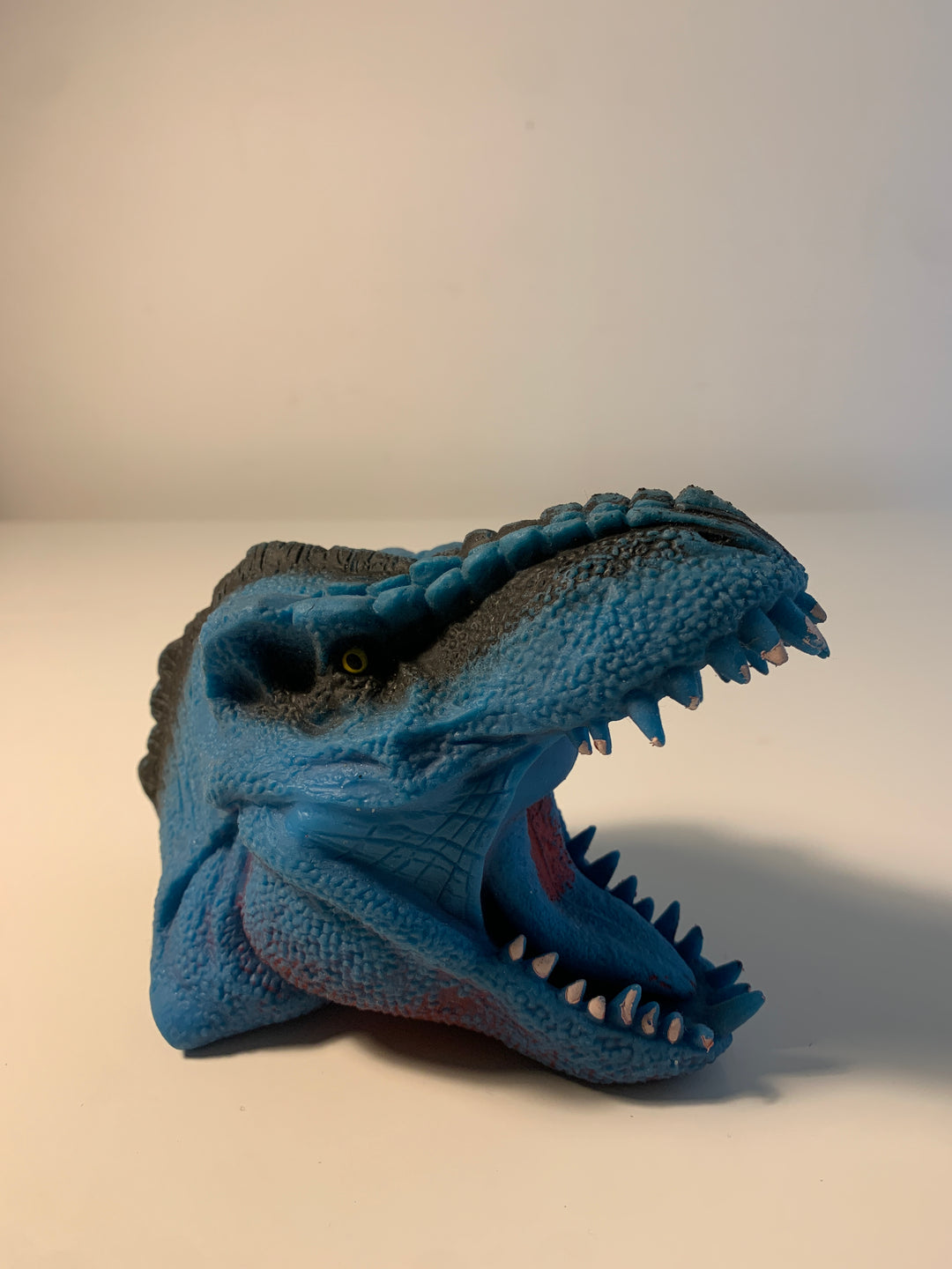 Blå dinosaurhode figur