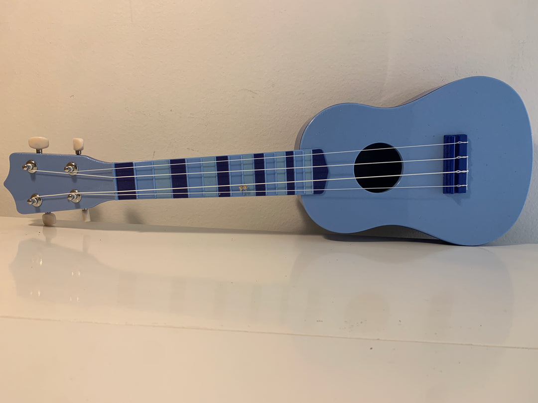 Blå ukulele for barn