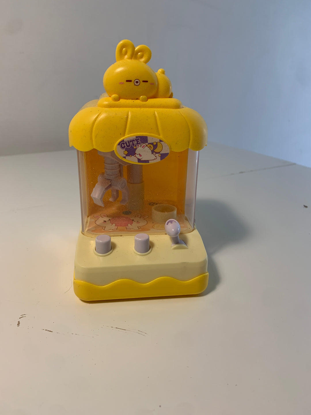 Mini kloautomat med kaningmotiv
