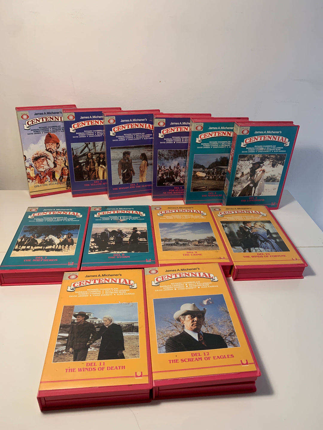 Centennial – Komplett VHS-serie (12 deler)