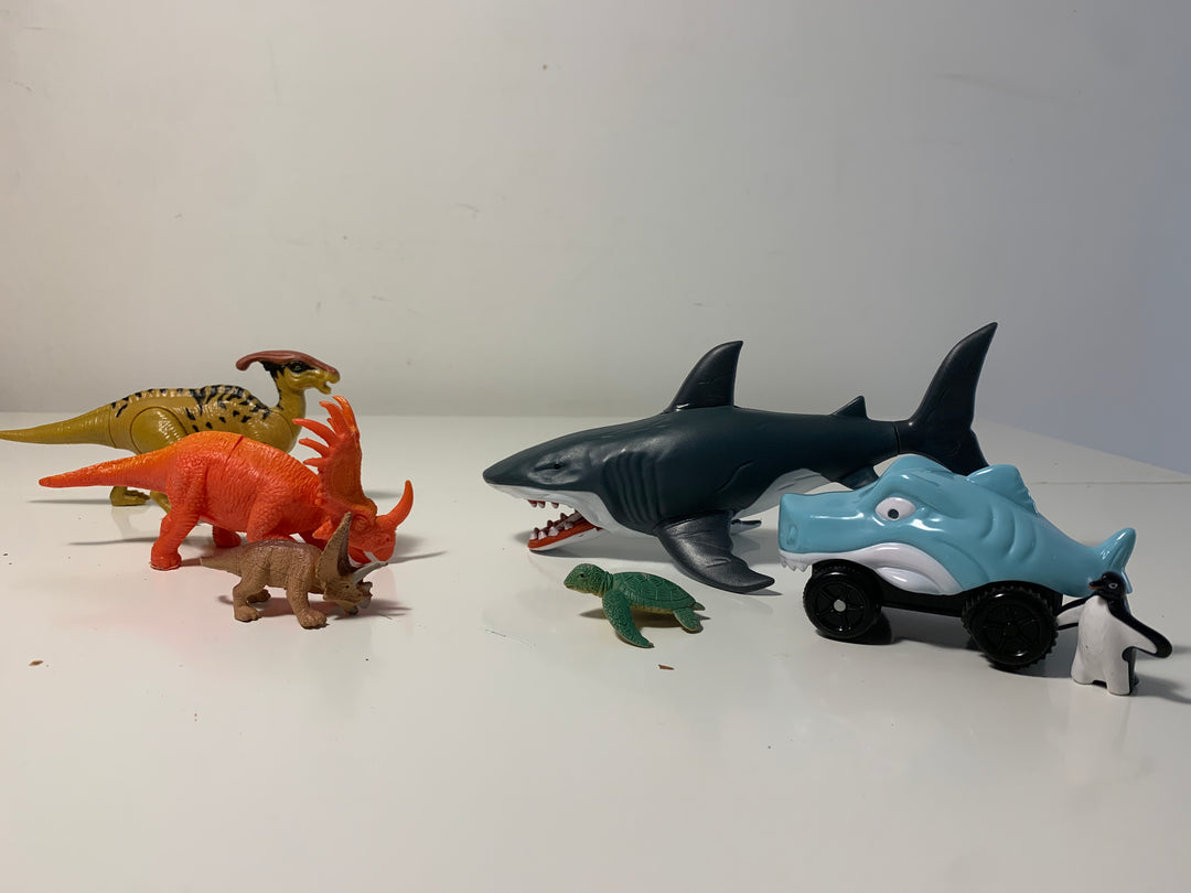 Dyr og dinosaurer lot