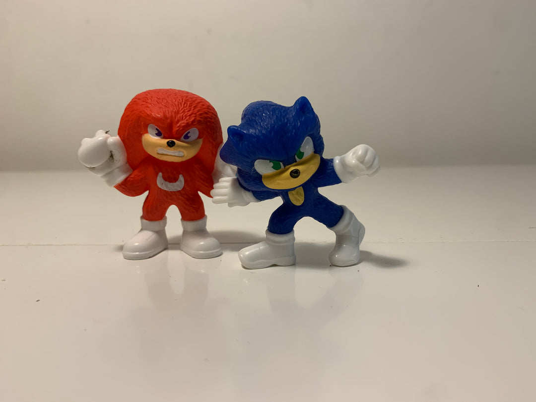 Sonic og Knuckles figurer