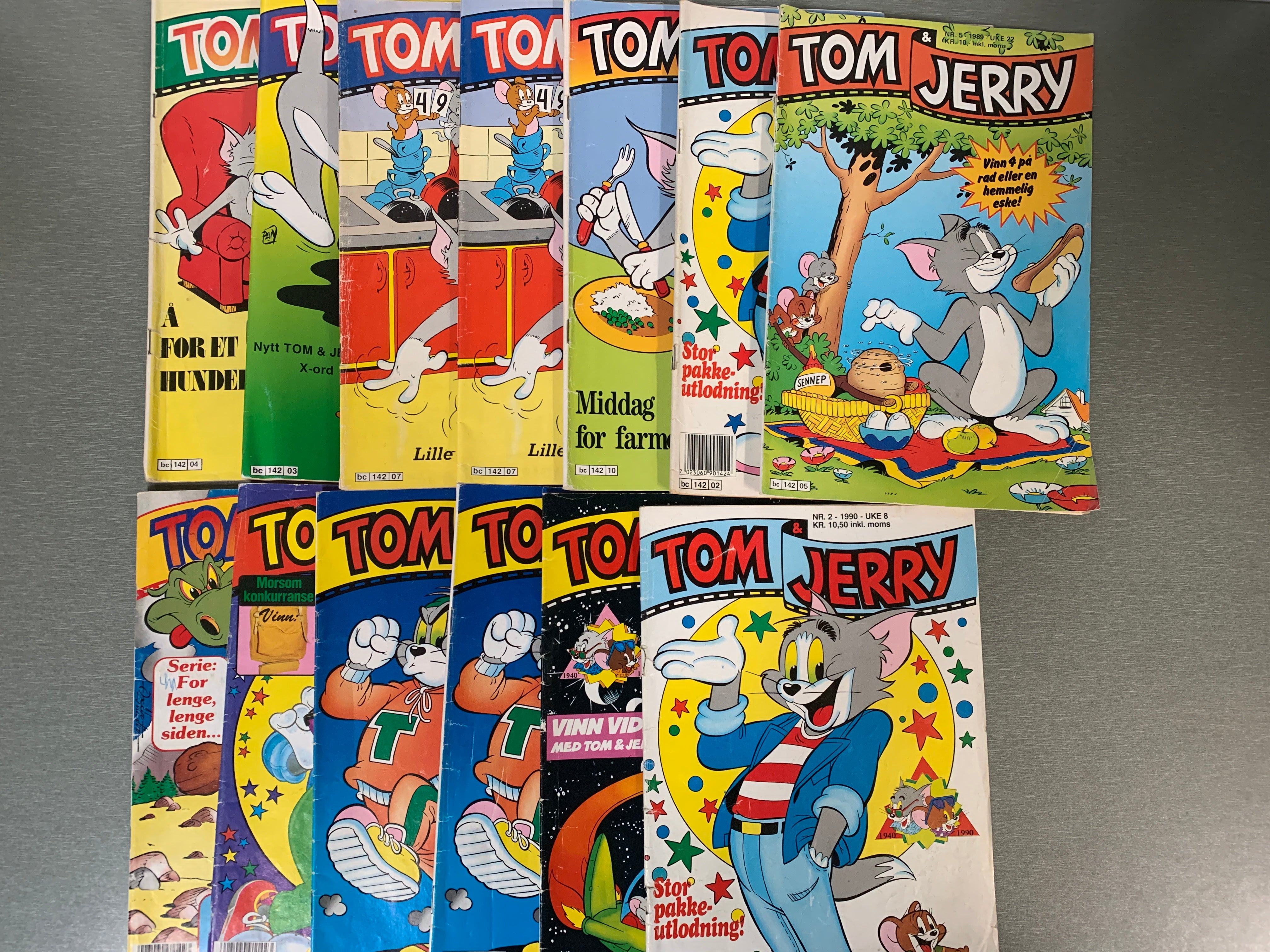 Tom & Jerry tegneseriehefter – samling