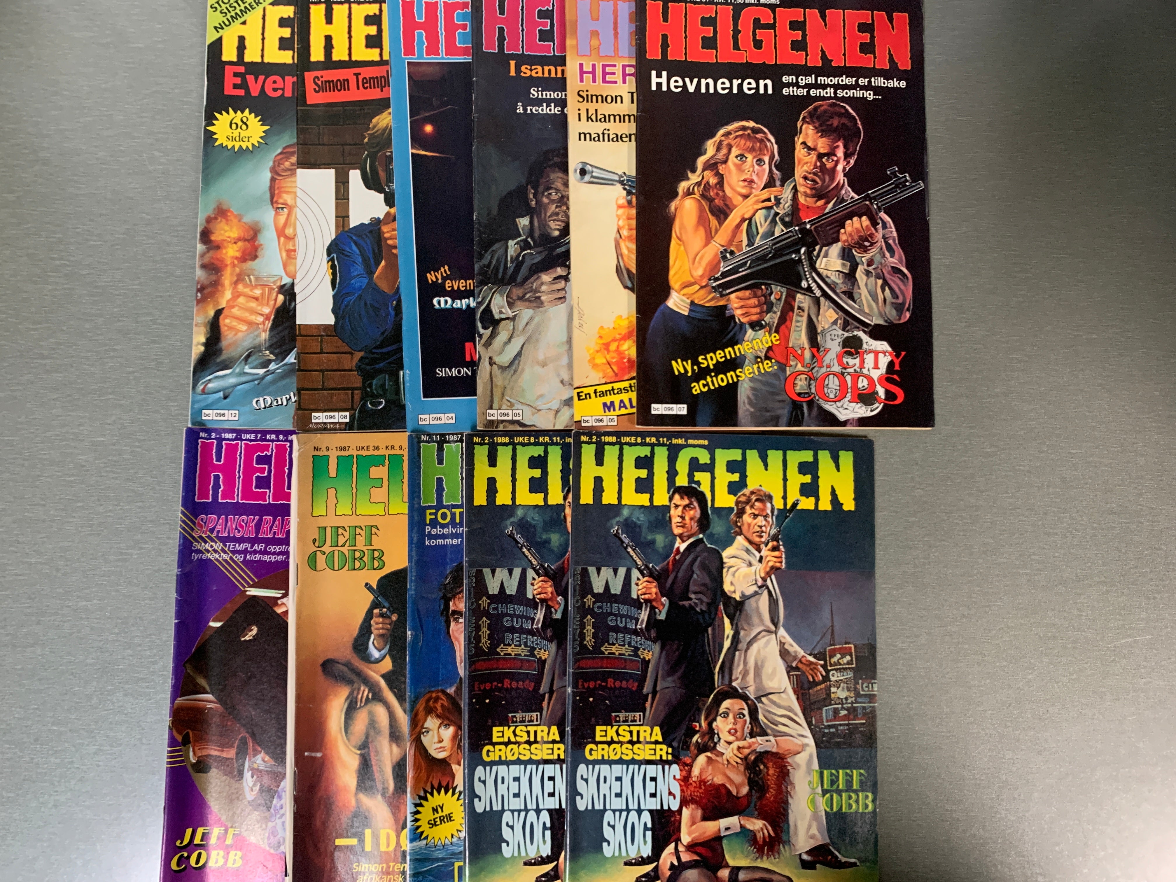 Helgenen (The Saint) tegneseriehefter – samling