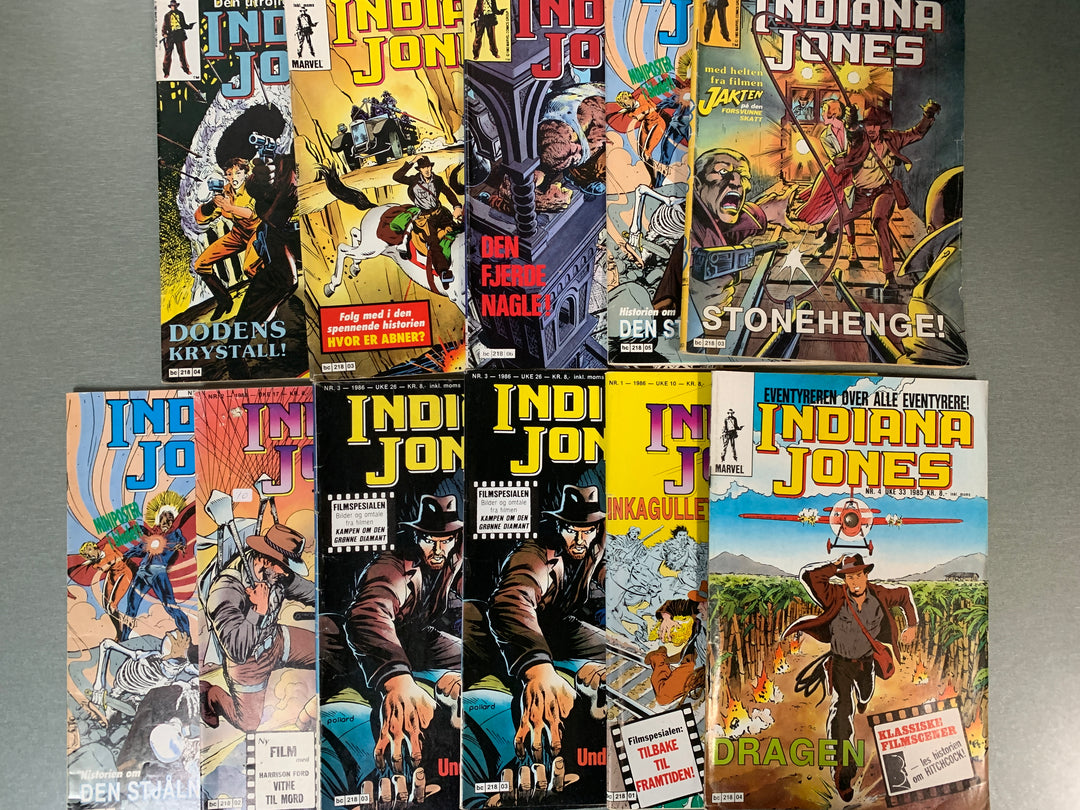 Indiana Jones tegneseriehefter – samling