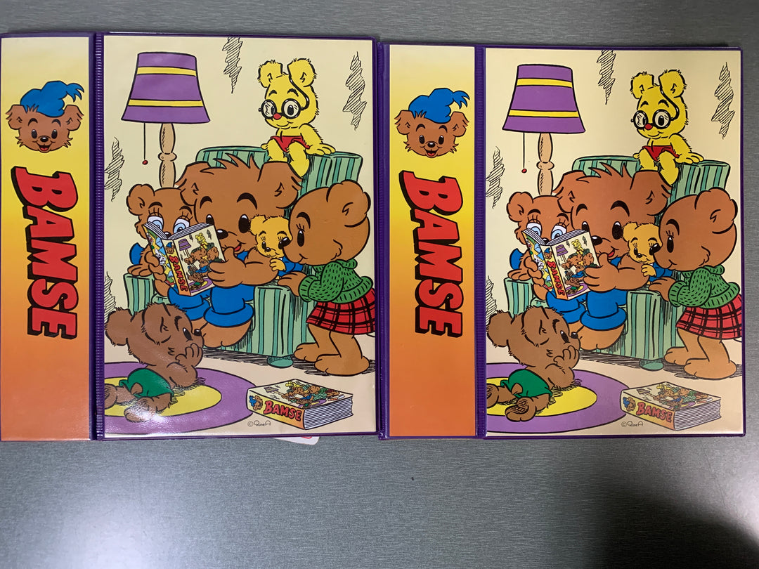 Bamse samlepermer – 2 stk - ubrukt