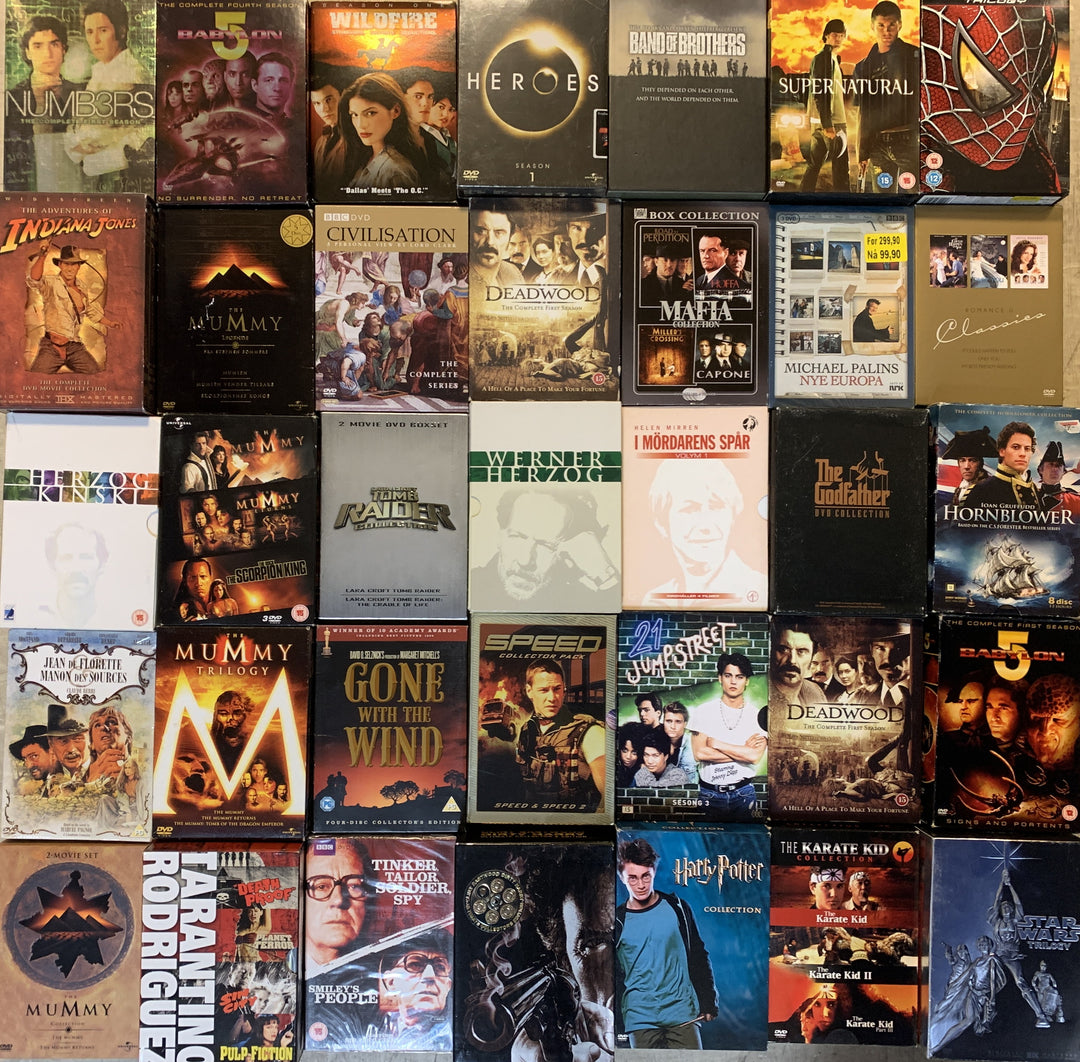 Samling DVD samlebokser nr. 2
