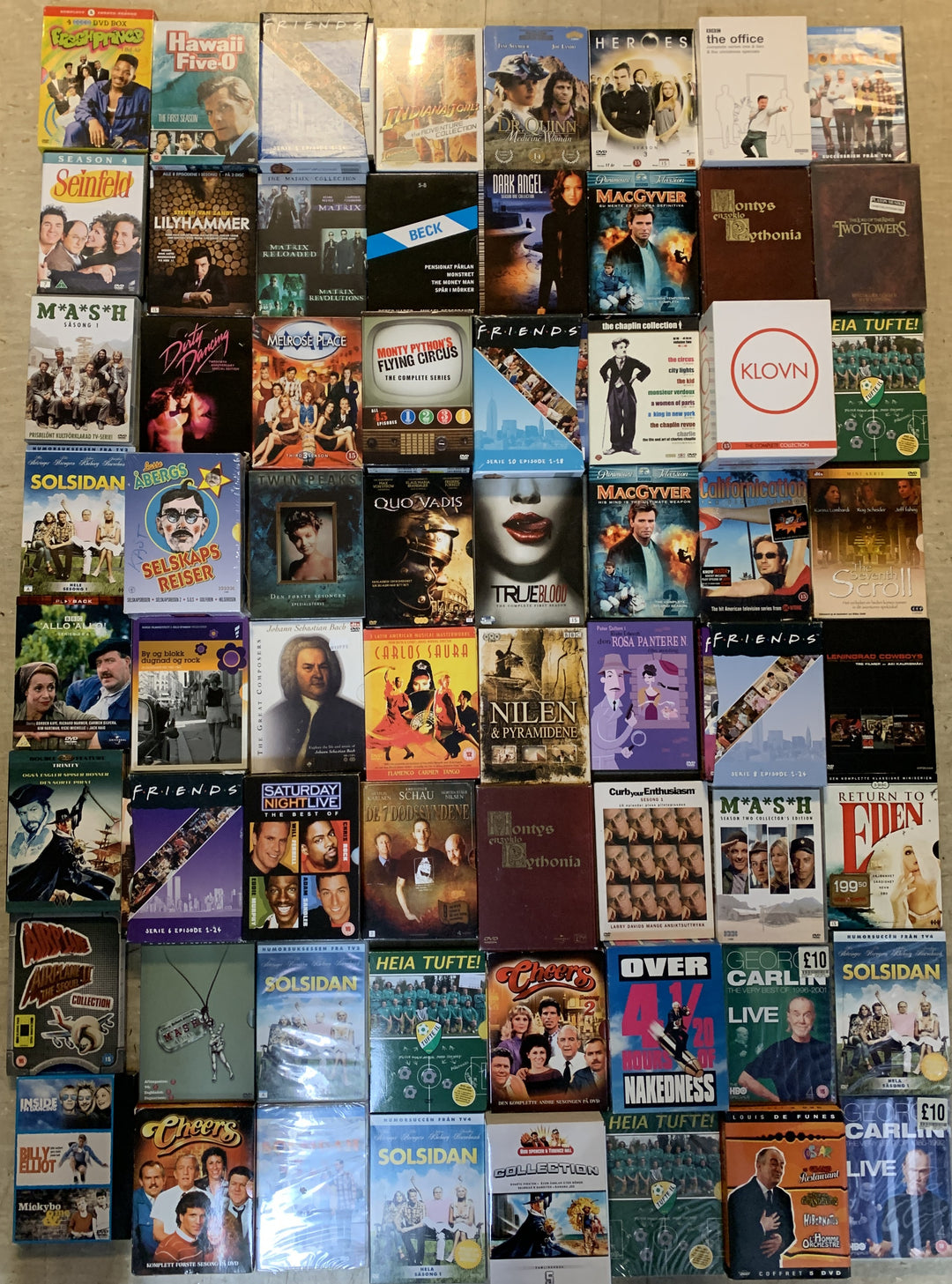 Samling DVD samlebokser nr. 4