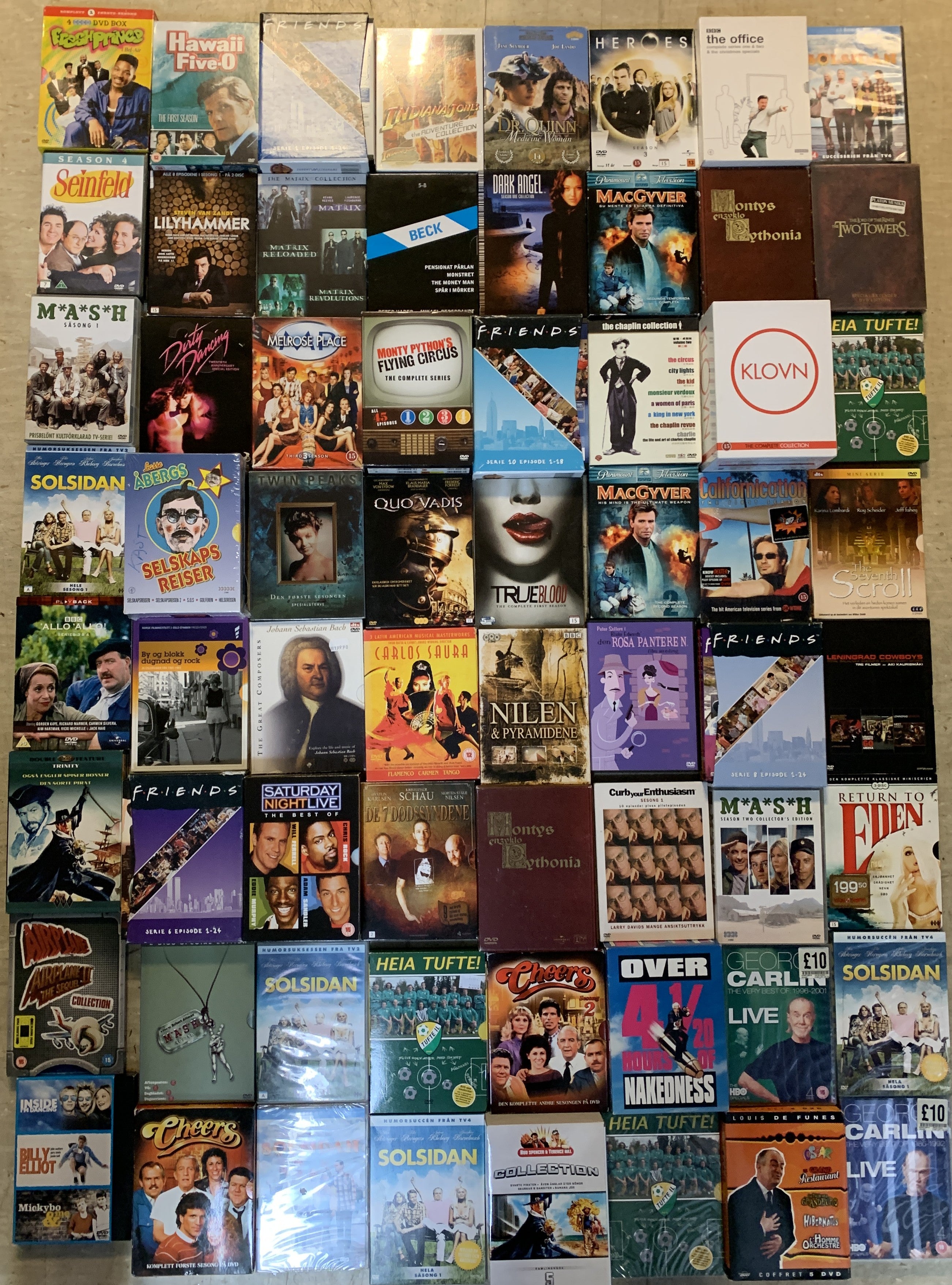 Samling DVD samlebokser nr. 4