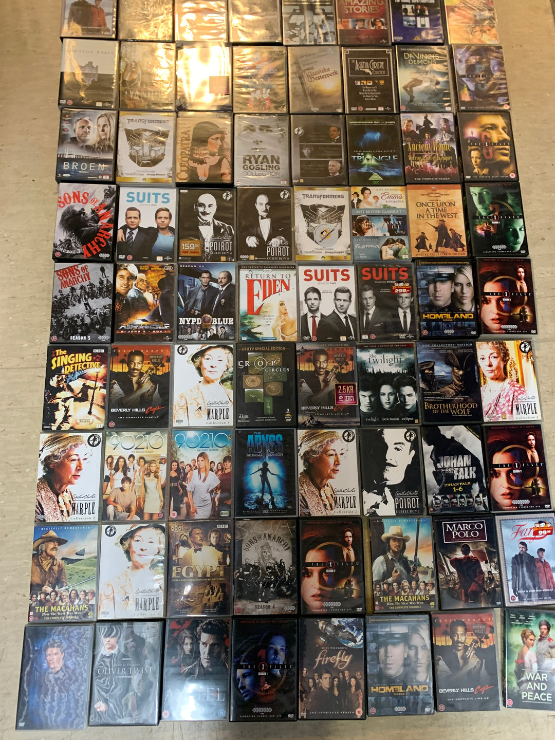 Samling DVD samlebokser nr. 7