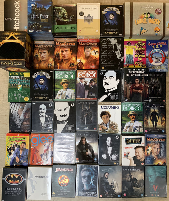 Samling DVD samlebokser nr. 10