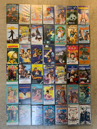 Samling VHS-filmer nr. 3