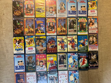 Samling VHS-filmer nr. 6