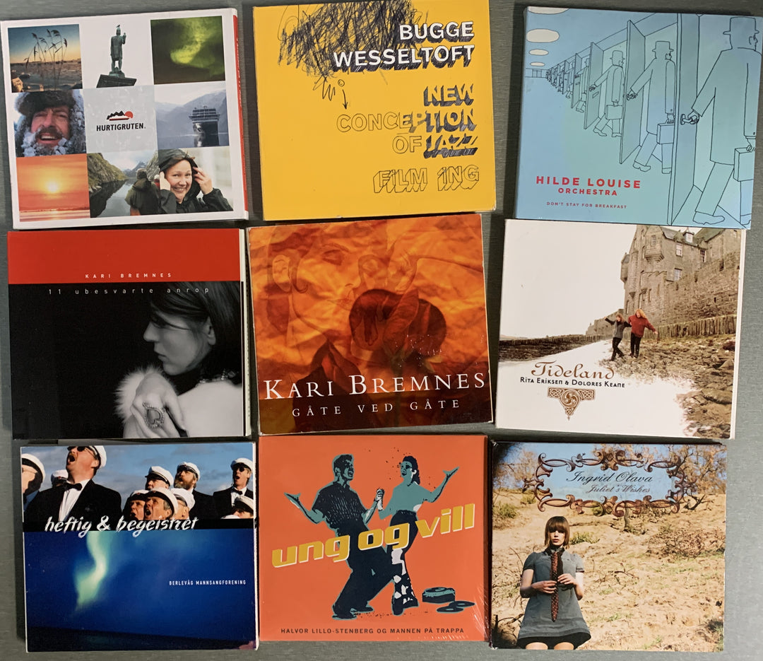 Samling Musikk-CD nr. 8